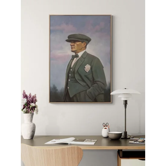 Mustafa Kemal’in Kararı Yağlı Boya Tablosu