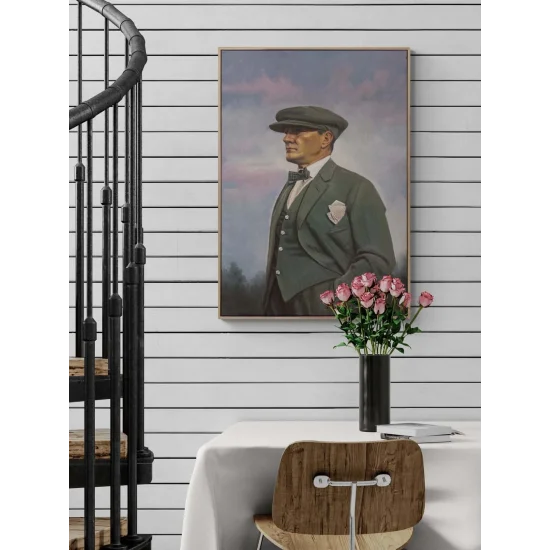 Mustafa Kemal’in Kararı Yağlı Boya Tablosu