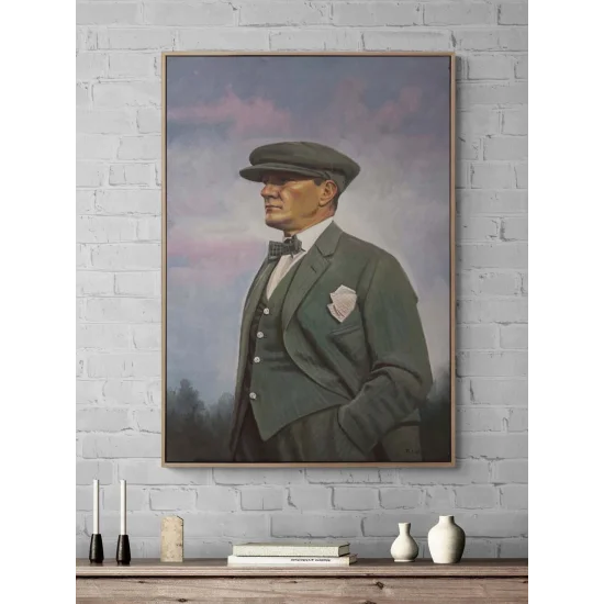 Mustafa Kemal’in Kararı Yağlı Boya Tablosu