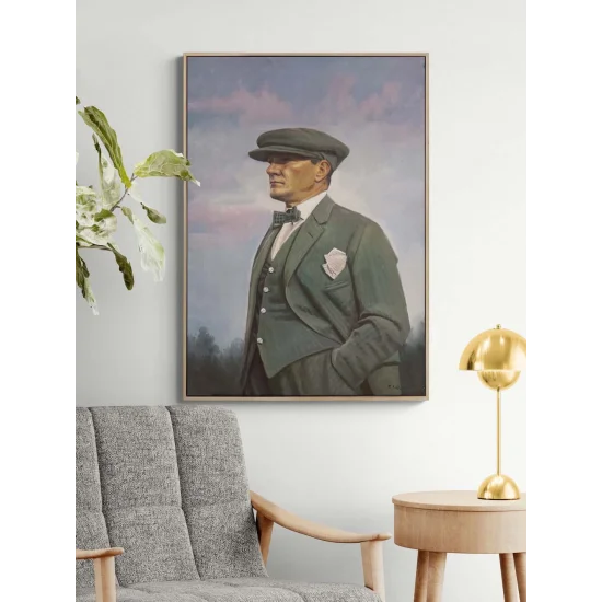 Mustafa Kemal’in Kararı Yağlı Boya Tablosu