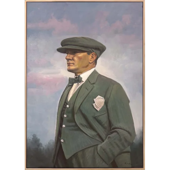 Mustafa Kemal’in Kararı Yağlı Boya Tablosu