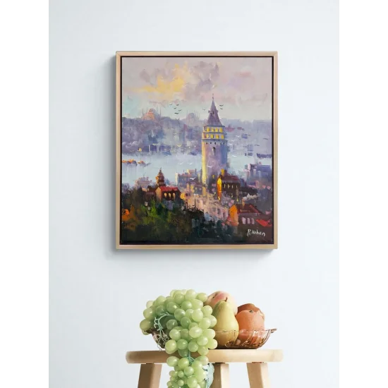 Boğazın Bekçisi Yağlı Boya Tablosu