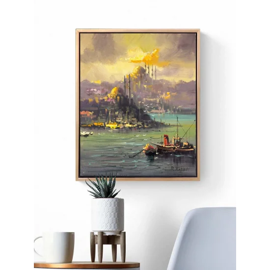 Boğaz Rüyası Yağlı Boya Tablosu