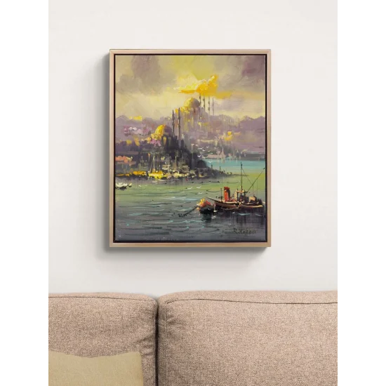 Boğaz Rüyası Yağlı Boya Tablosu