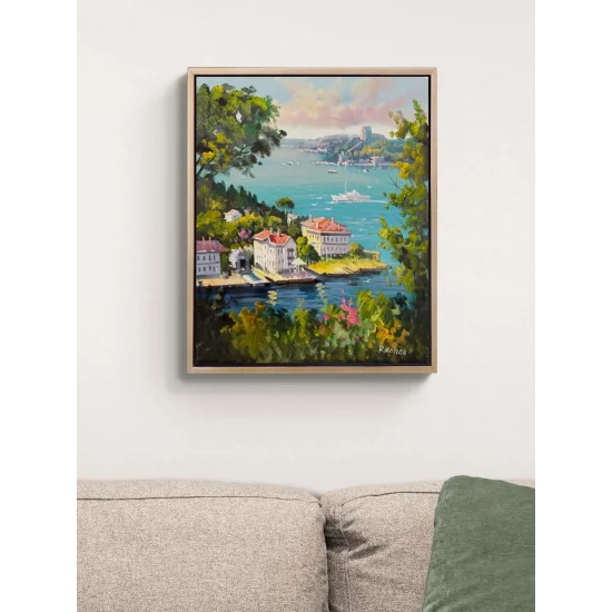 Boğazın Huzuru Yağlı Boya Tablosu