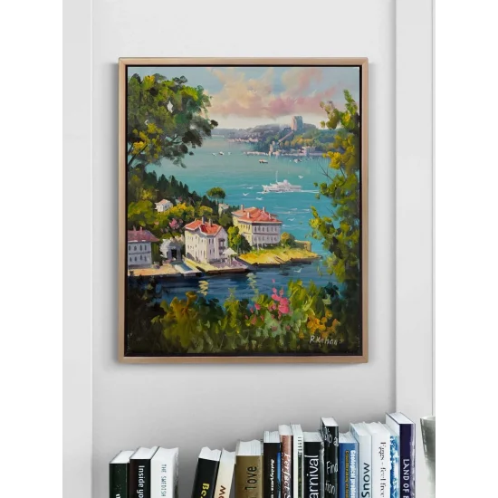 Boğazın Huzuru Yağlı Boya Tablosu