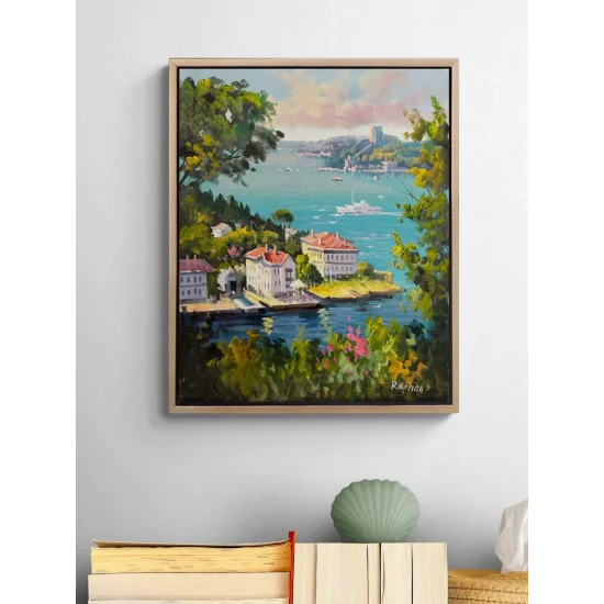 Boğazın Huzuru Yağlı Boya Tablosu