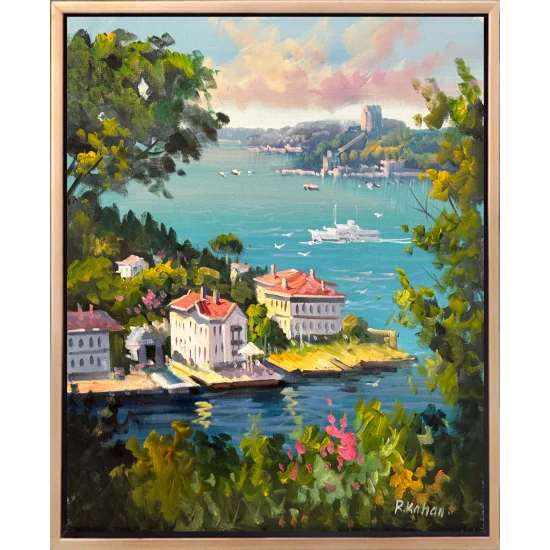 Boğazın Huzuru Yağlı Boya Tablosu