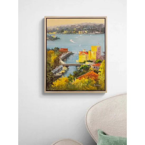 Zamansız İstanbul Yağlı Boya Tablosu