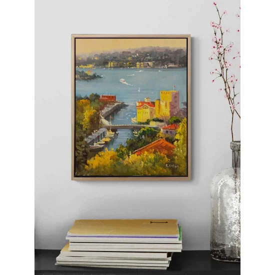 Zamansız İstanbul Yağlı Boya Tablosu