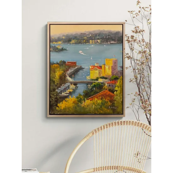 Zamansız İstanbul Yağlı Boya Tablosu
