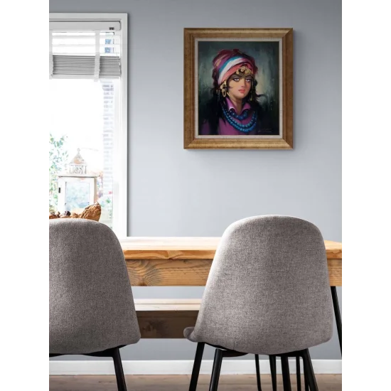 Persian Beauty Oil Painting