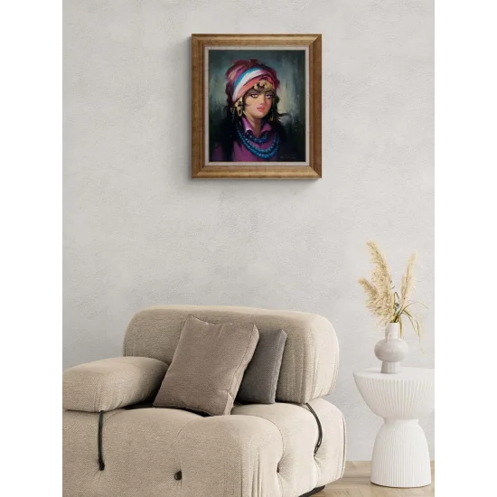 Persian Beauty Oil Painting