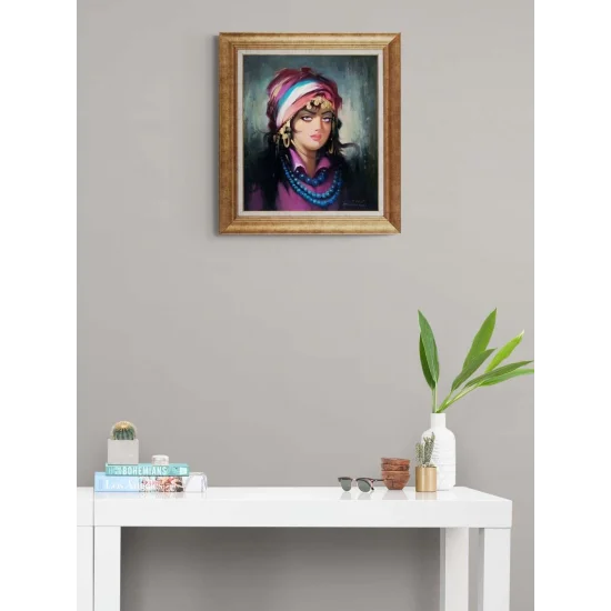 Persian Beauty Oil Painting