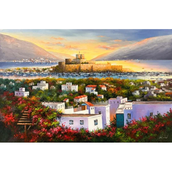 The Jewel of the Mediterranean Oil Painting