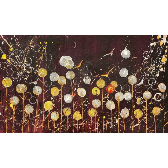 Altın Tohumlar Yağlı Boya Tablosu