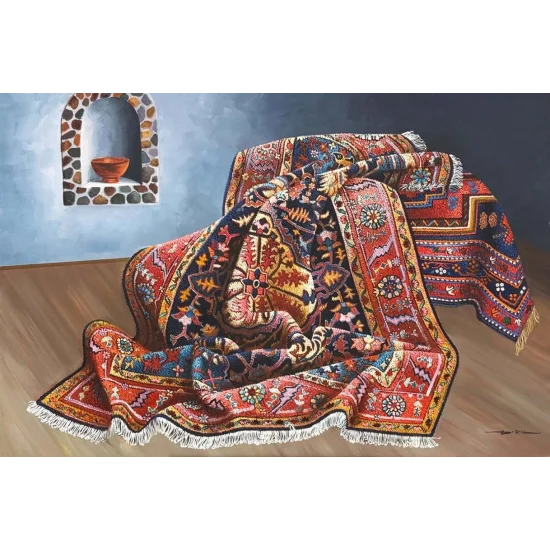 Anadolu’nun Renkleri Yağlı Boya Tablosu