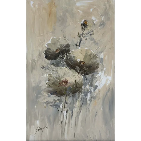 Dream of the Anemone Flower Oil Painting