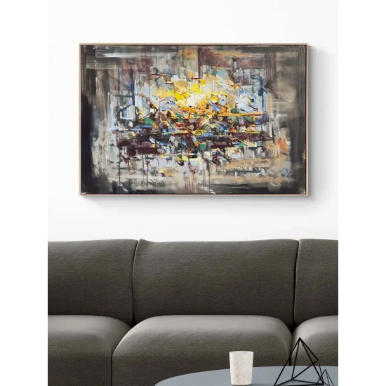 Anıların Duvarı Yağlı Boya Tablosu