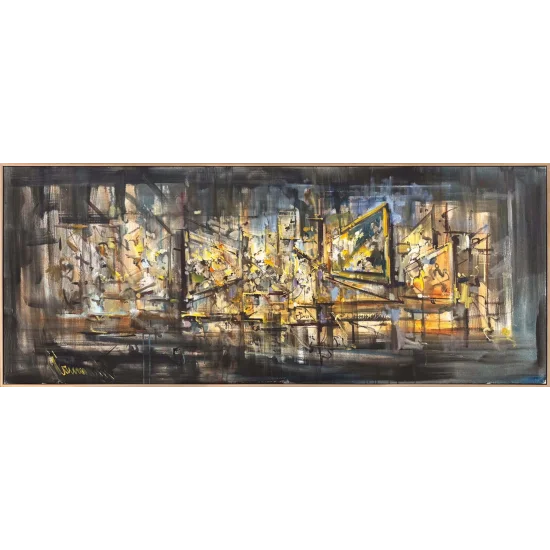 Arada Kalan Yağlı Boya Tablosu