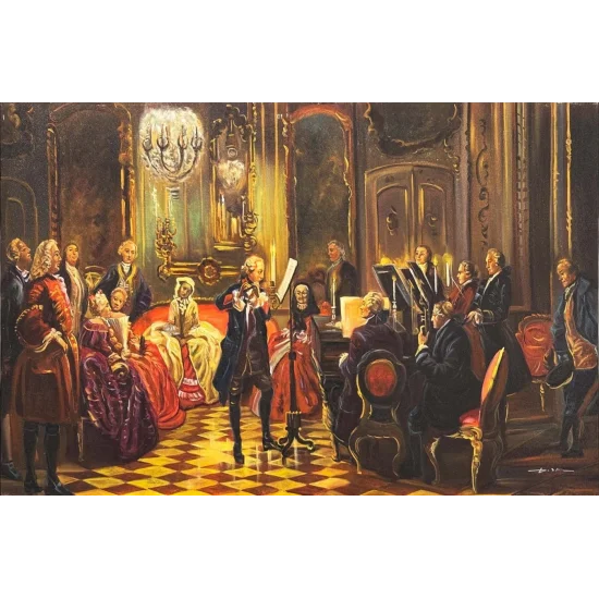 Asillerin Balosu Yağlı Boya Tablosu