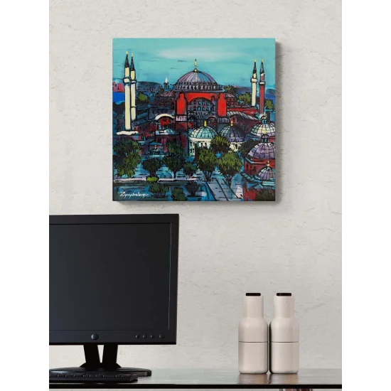 Evening at Hagia Sophia Oil Painting