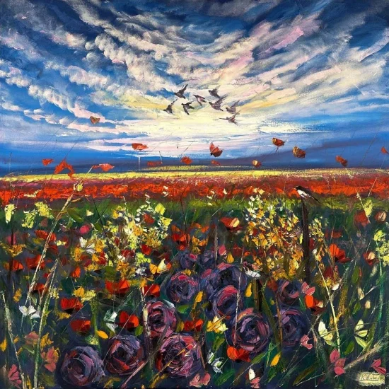 Breeze of Spring Oil Painting