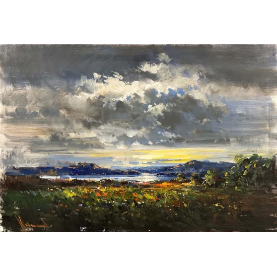 Baharın Nefesi Yağlı Boya Tablosu