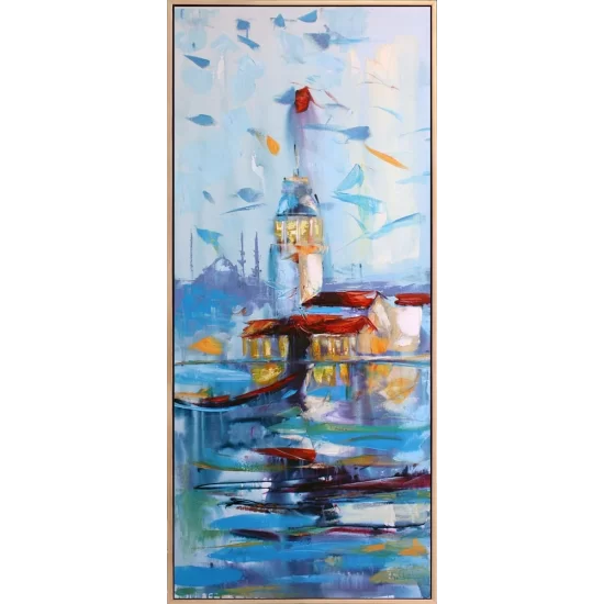 Fishermen and Maidens Tower Oil Painting