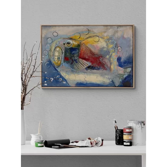 Balloon Fish Oil Painting