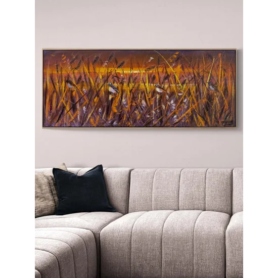 Life Among the Wheat Oil Painting