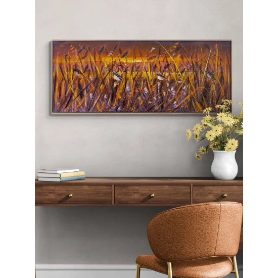 Life Among the Wheat Oil Painting