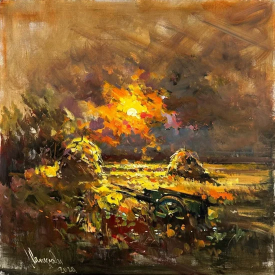 Bereketin Renkleri Yağlı Boya Tablosu