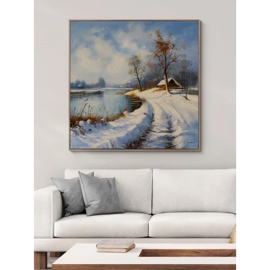 Whisper of White Oil Painting
