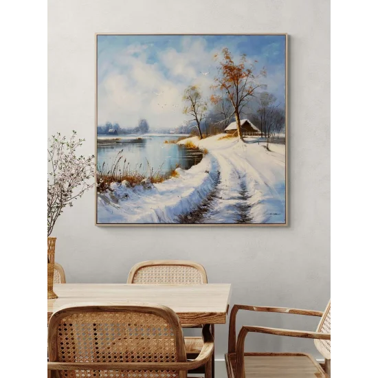 Whisper of White Oil Painting
