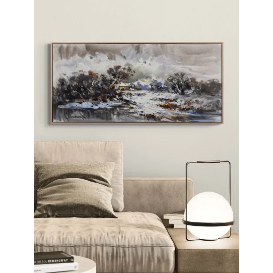 Memory of White Oil Painting