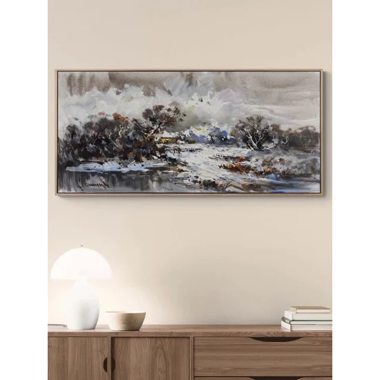 Memory of White Oil Painting