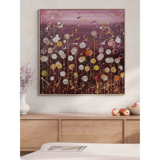 Bilinçaltı Peyzaj Yağlı Boya Tablosu