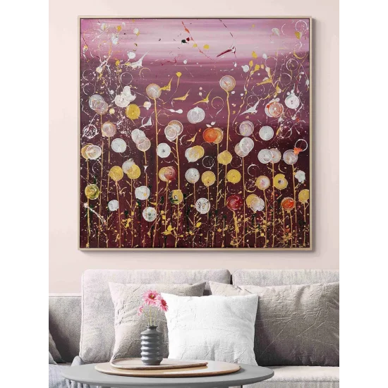 Bilinçaltı Peyzaj Yağlı Boya Tablosu