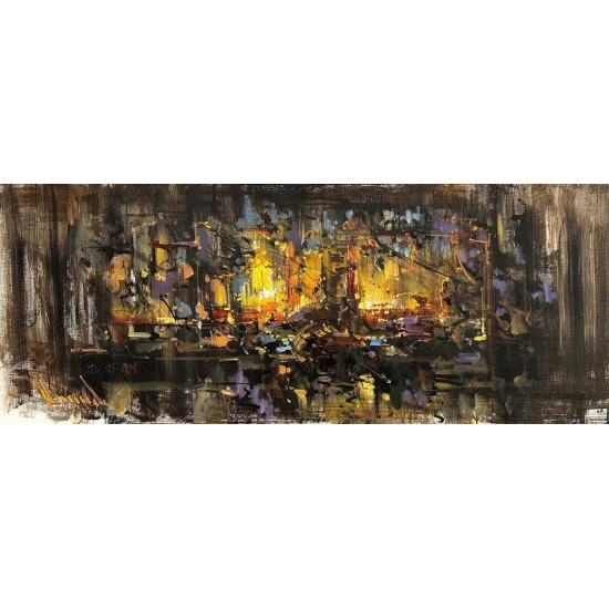 Silent Screams of the Subconscious Oil Painting