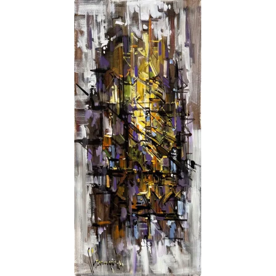 Bilinmeyen Bir His Yağlı Boya Tablosu