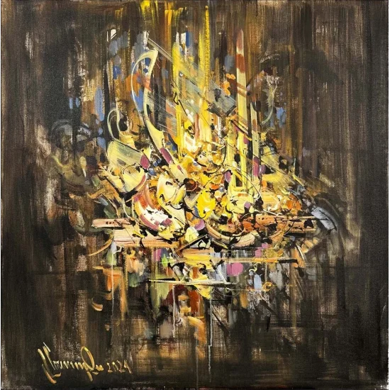 Bilinmeyenin Peşinde Yağlı Boya Tablosu