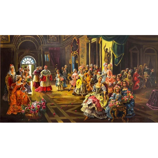 An Evening Invitation Oil Painting