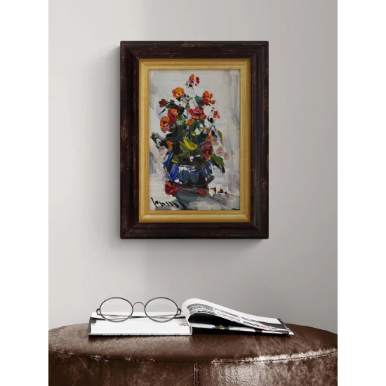 Bir Demet Düş Yağlı Boya Tablosu