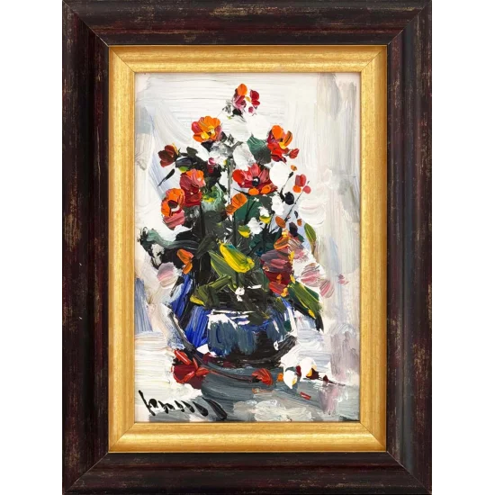 Bir Demet Düş Yağlı Boya Tablosu