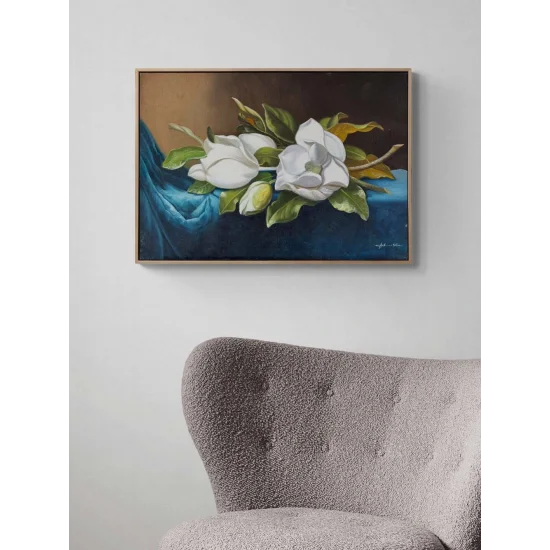A Bouquet of Magnolia Oil Painting