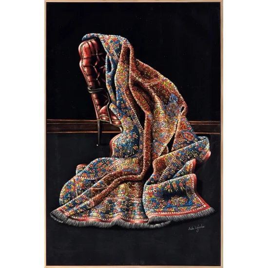 Bir Halı Hatırası Yağlı Boya Tablosu