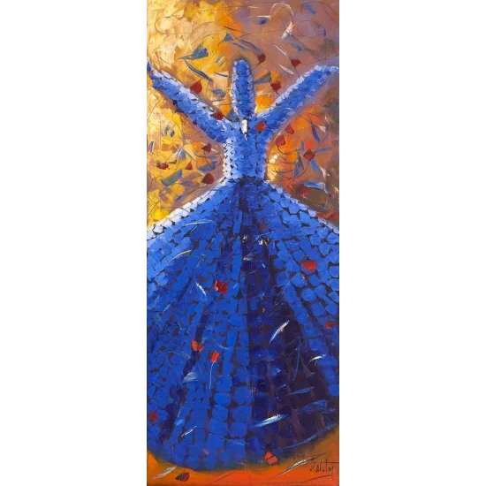 Love of a Whirling Dervish Oil Painting