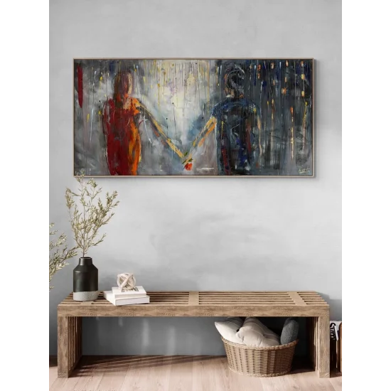 United Heartbeats Oil Painting