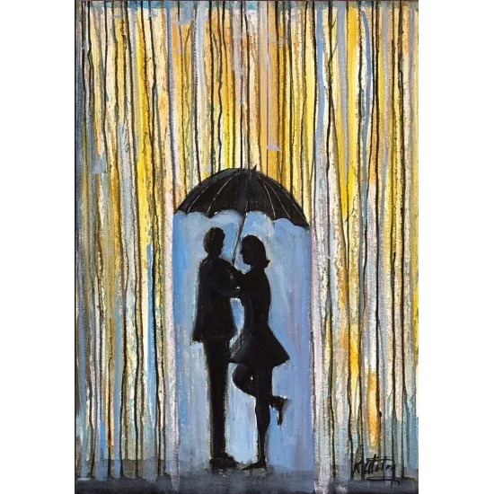 Birlikte Islanmak Yağlı Boya Tablosu